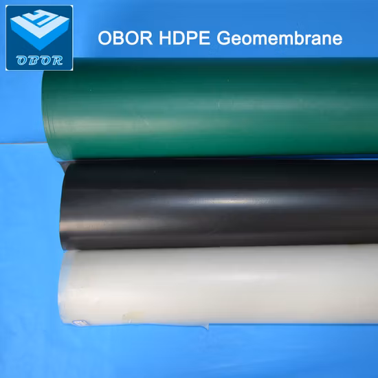 Waterproof Shrimp Tank Liner/0.5mm HDPE Geomembrane/Water Pond Liner HDPE Geomembrane